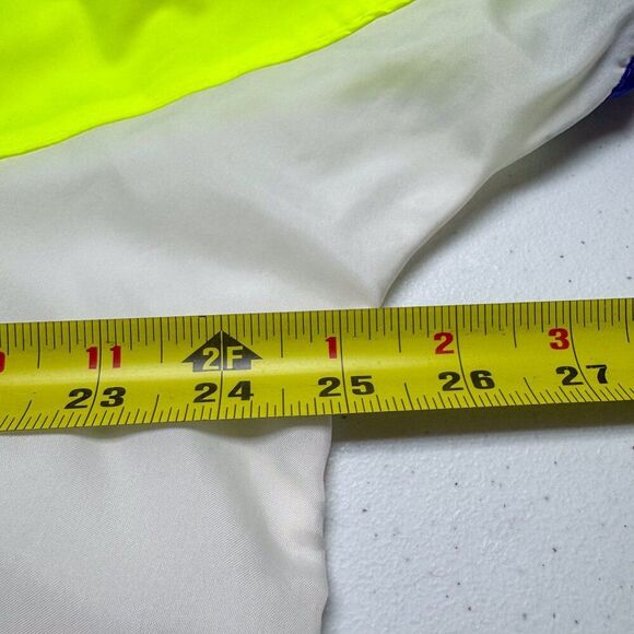 VTG Nike Jacket Mens Large Blue White Windbreaker White Tag 90s Y2K Streetwear - Picture 11 of 13